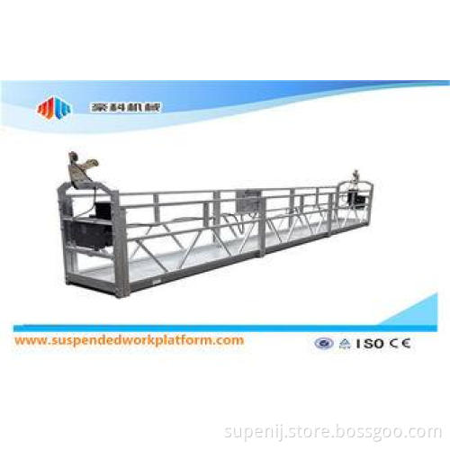 High Safety ZLP630 Temporary Suspended Platform Swing Stage